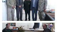 مدیر عامل شرکت آب منطقه‌ای کردستان با فرمانده سپاه بیت‌المقدس استان دیدار کرد