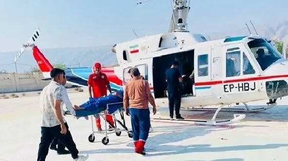 اقدام سریع اورژانس هوایی بستک / جان دو بیمار بدحال نجات پیدا کرد