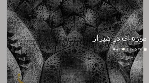 تاریخچه موزه پارس شیراز + یکی از قدیمی ترین عکس های موزه