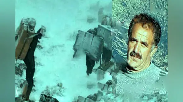 مرگ کولبر 50 ساله سقزی + عکس