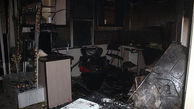مهار آتش سوزی آرایشگاه زنانه توسط همسایگان / در مهاباد رخ داد