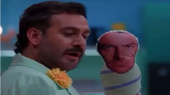 فیلم/ سکانس خندان/ نیما ادا گلزار یجور در میاره مو نزنه/متین ستوده میگه سبک زندگیمه