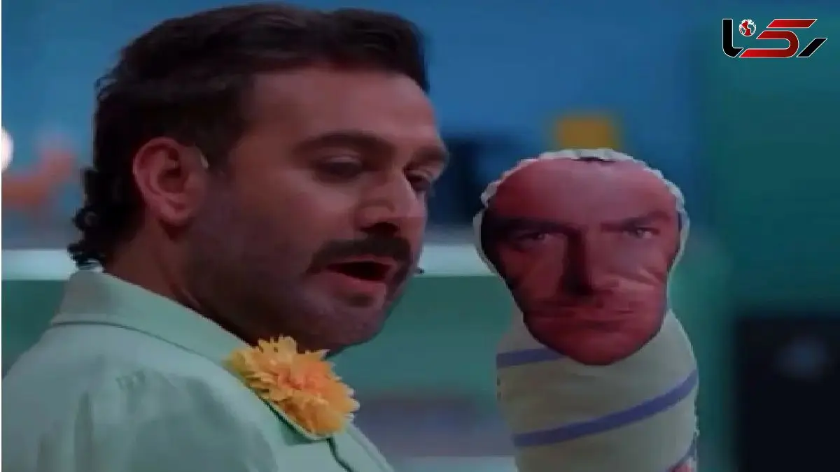 فیلم/ سکانس خندان/ نیما ادا گلزار یجور در میاره مو نزنه/متین ستوده میگه سبک زندگیمه