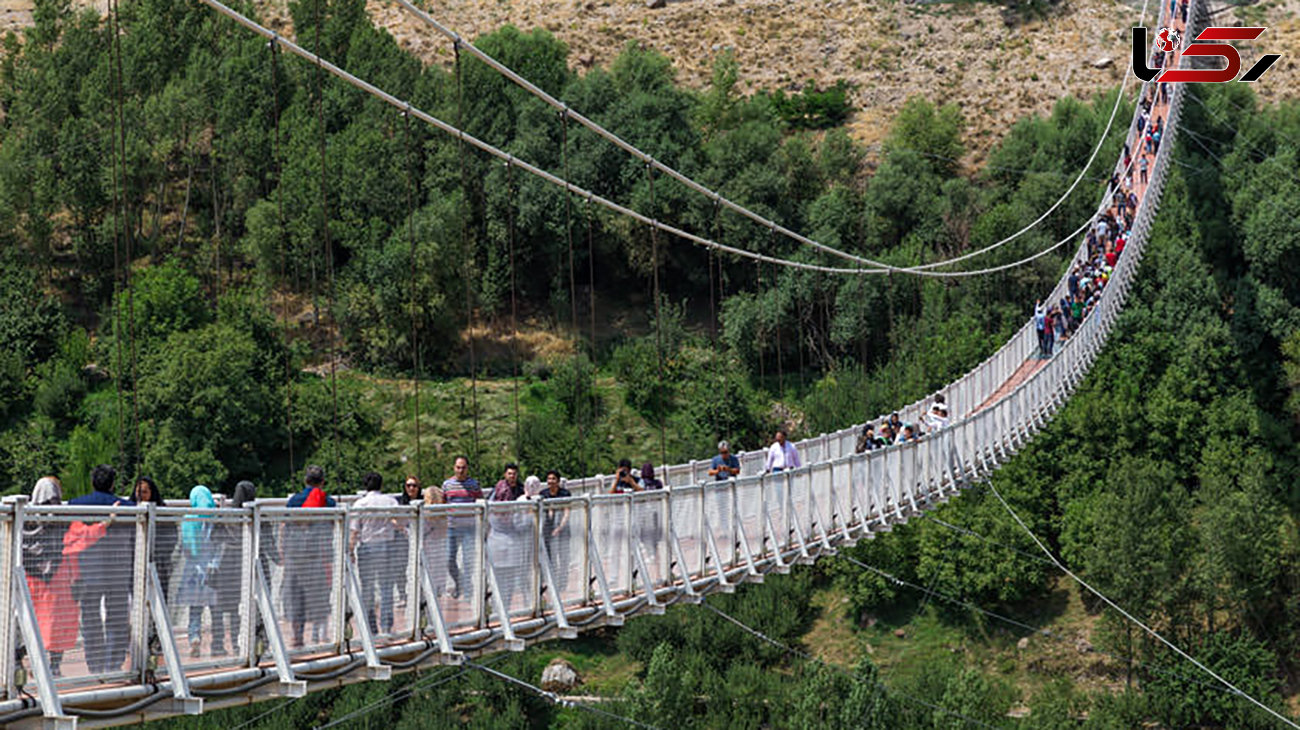 تصاویر حیرت انگیز از پل های معلق ایران/ لاکچری ترین مکان برای عکس گرفتن