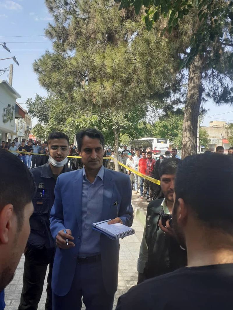 بازسازی صحنه سلاخی راننده پراید به دست موتور سوار چاقوکش