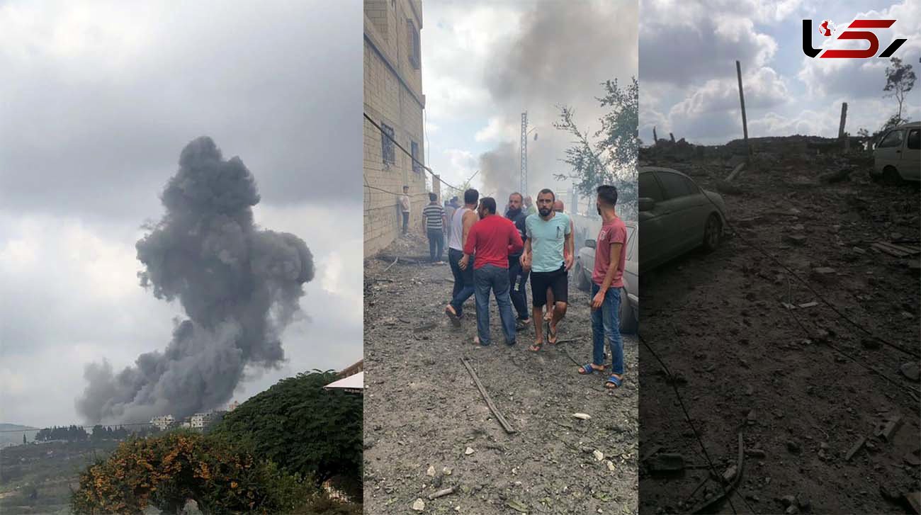 انفجار مهیب در جنوب لبنان + فیلم و عکس 