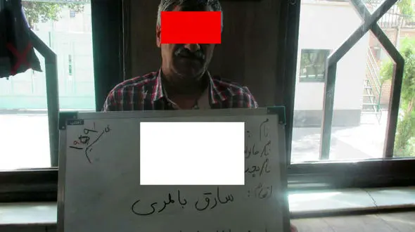 دستگیری دزدان ون سوار تهران + عکس 