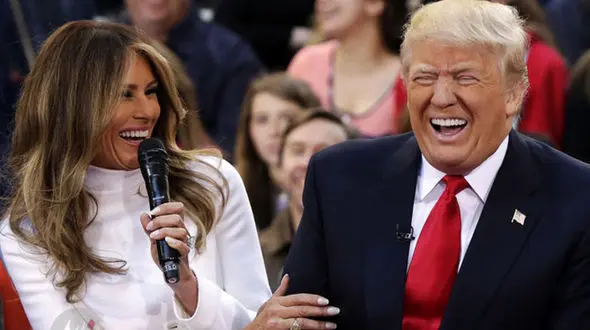 میزان محبوبیت ملانیا ترامپ از همسرش بیشتر است!