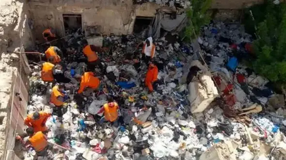 چند سال است کارخانه کمپوست بجنورد تعطیل شده/ ۸۰ خاور زباله از یک منزل کشف شد + فیلم