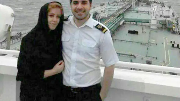 آخرین عکس از تنها زوج حاضر در نفتکش سانچی / فقط 3 ماه از نامزدیشان می گذشت + فیلم و عکس