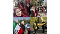 تصاویر حضور زنان و دختران برای ورود به استادیوم آزادی