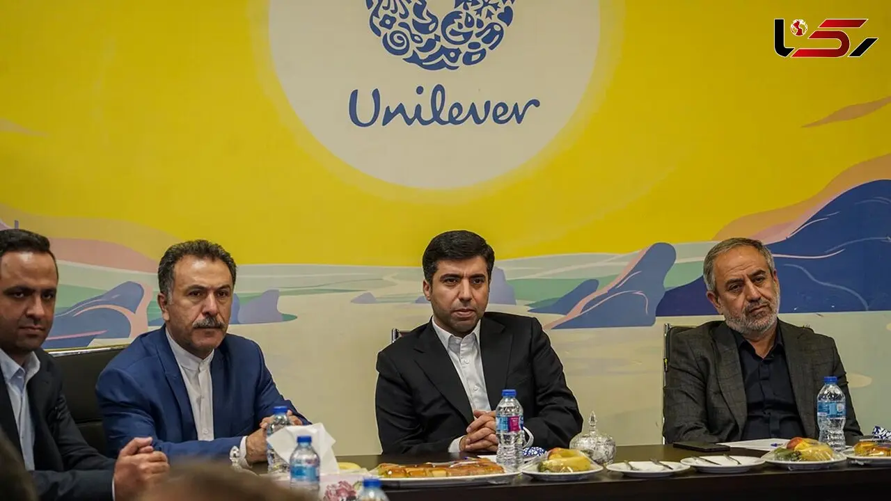 بازدید هیئت بلندپایه اقتصادی از کارخانه یونیلیور ایران در قزوین