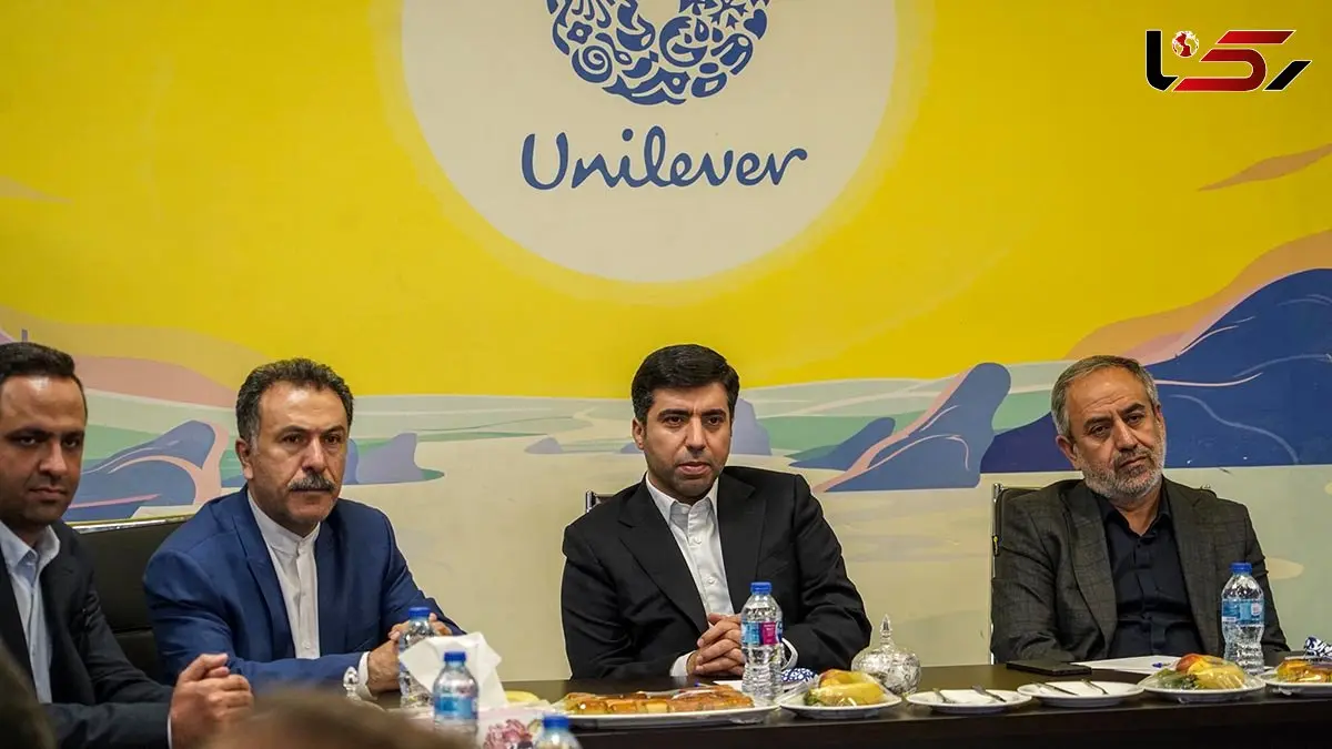 بازدید هیئت بلندپایه اقتصادی از کارخانه یونیلیور ایران در قزوین