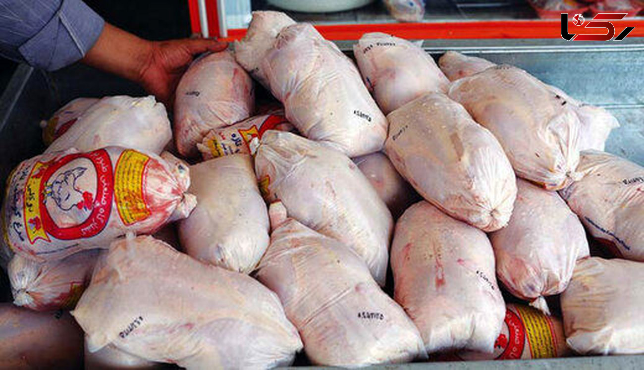 توزیع بیش از ۸۰ تن مرغ منجمد در خرم‌آباد