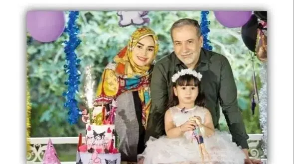 عکس ها / رونمایی از جشن تولد امریکایی و پرحاشیه دختر عباس عراقچی وزیر امور خارجه  / از کیک با نماد امریکایی تا  همسر فوق جوانش