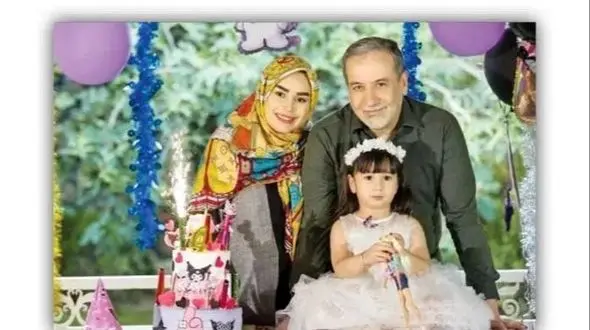 عکس ها / رونمایی از جشن تولد امریکایی و پرحاشیه دختر عباس عراقچی وزیر امور خارجه  / از کیک با نماد امریکایی تا  همسر فوق جوانش