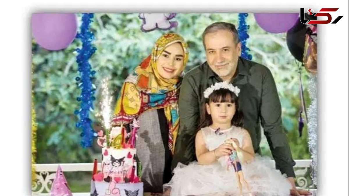 عکس ها / رونمایی از جشن تولد امریکایی و پرحاشیه دختر عباس عراقچی وزیر امور خارجه  / از کیک با نماد امریکایی تا  همسر فوق جوانش