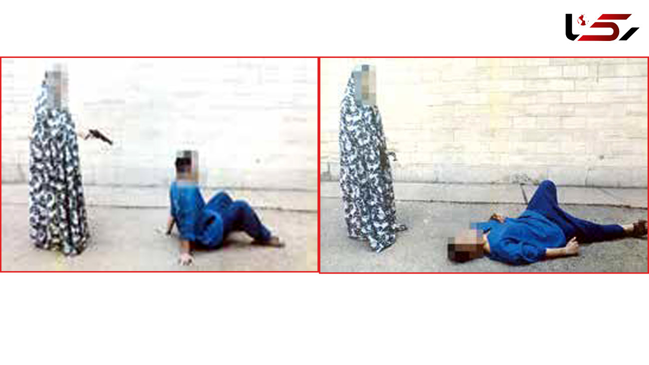 تصاویر بازسازی صحنه قتل مرد عراقی در خیابان دولت از سوی دختر تاجر تهرانی