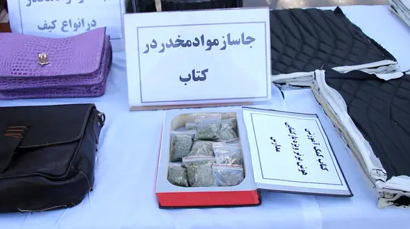  ترانزیت تریاک به اروپا در کتاب هوش برتر و روکش صندلی خودرو  + فیلم 