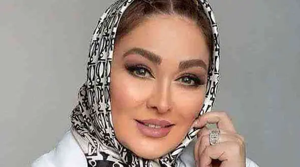 عکس حاشیه ساز الهام حمیدی با دکتر زیبایی اش ! / عجیب ترین پوشش دکتر زیبایی !