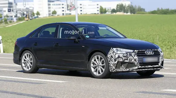 آئودی رقیب جدیدترین مدل مرسدس شد/نخستین تصویر لو رفته از آئودی A4 سدان