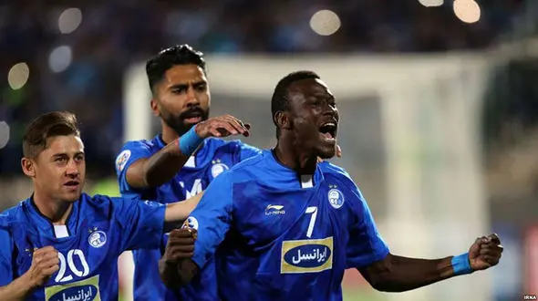 گزارش جالب عربی از سوپر گل تیام به ذوب آهن + فیلم