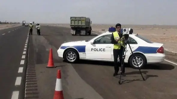 توقیف تریلی با رانندگی پسر 17 ساله در یزد