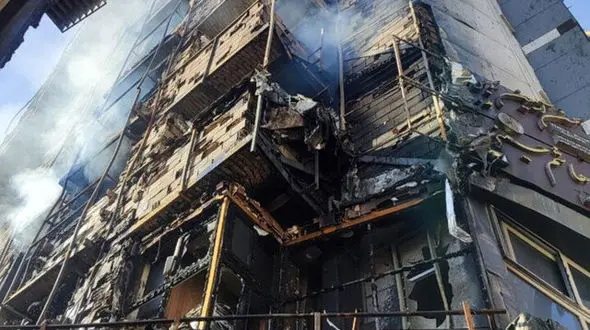 علت اصلی  آتش‌سوزی در سبزوار چه بود؟ + جزئیات