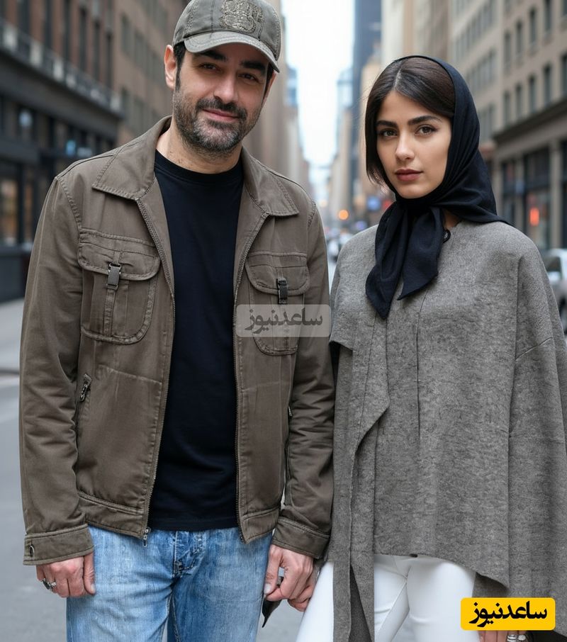 شهاب حسینی و همسرش