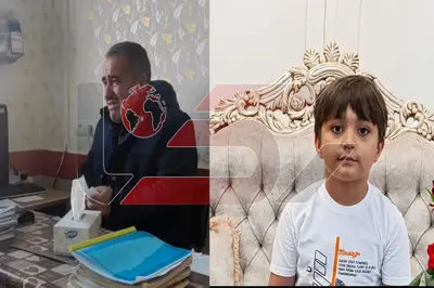 فیلم جگرسوز گریه های  آقا معلم با شنیدن خبر فوت دانش آموزش آیدین کوچولو / شبستر در غم و ماتم