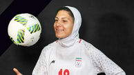 تصویری از ملیکا محمدی در کنار ناصر حجازی