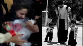 فیلم / زن اصفهانی با شهادت شوهر و 2 کودکش دق کرد و آسمانی شد / الهام صادقی خودش 7 ساعت زیر آوار زنده ماند اما 2 ماه تاب نیاورد + عکس های تلخ کودکان 