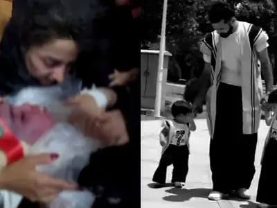 فیلم / زن اصفهانی با شهادت شوهر و 2 کودکش دق کردو آسمانی شد / الهام صادقی خودش 7 ساعت زیر آوار زنده ماند اما 2 ماه تاب نیاورد + عکس های تلخ کودکان 