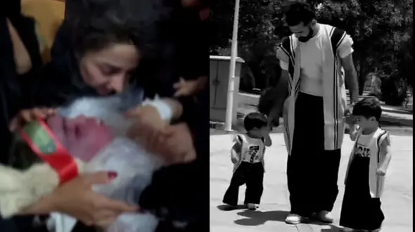 فیلم / زن اصفهانی با شهادت شوهر و 2 کودکش دق کرد و آسمانی شد / الهام صادقی خودش 7 ساعت زیر آوار زنده ماند اما 2 ماه تاب نیاورد + عکس های تلخ کودکان 
