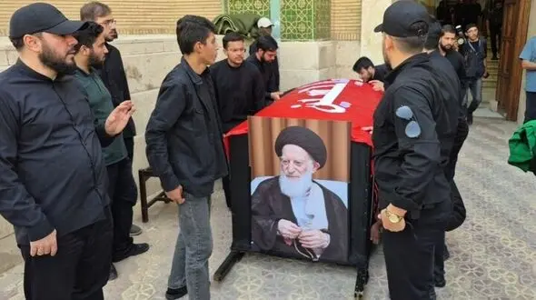 آغاز مراسم تشییع پیکر آیت الله شبیری زنجانی در قم