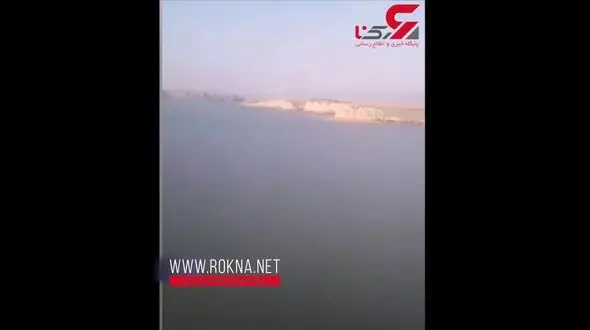 فیلم وحشتناک از صحنه مرگ 3 نفر در سد کلاله / پژو سقوط آزاد کرد