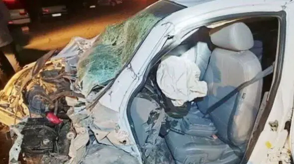 5 کشته و زخمی در تصادف واژگونی هولناک سمند + عکس 