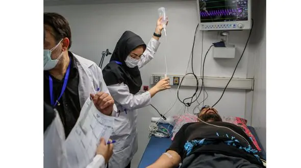 بازدید وزیر بهداشت از بیمارستان‌های تهران پس از حمله آمریکا و اسرائیل 