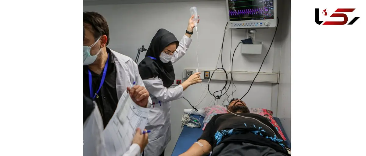 بازدید وزیر بهداشت از بیمارستان‌های تهران پس از حمله آمریکا و اسرائیل 