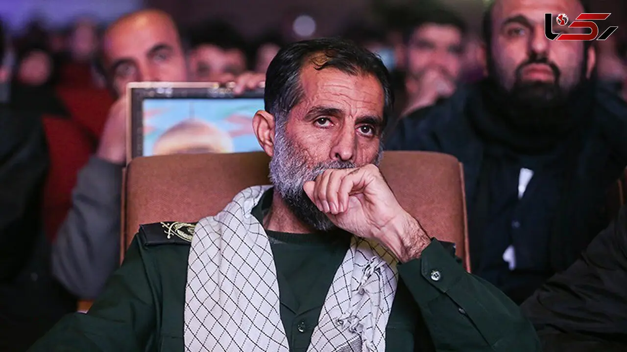 سردار سپاه حسین اسداللهی به یاران شهیدش پیوست + عکس