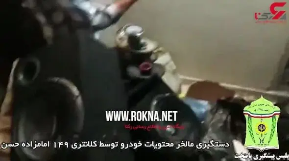 دستگیری خریدار وسایل سرقتی در جنوب تهران +فیلم