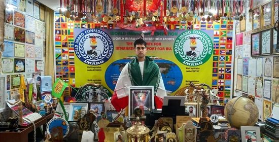 مبارز هوراندی ایران  رکورد دار گینس در جهان شد