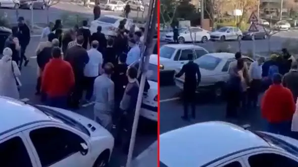 شلیک به سارقان خودرو در جنت آباد / پلیس وارد عمل شد + فیلم