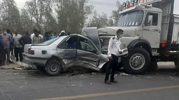 حادثه برای 8 زن و مرد در  بم! + عکس