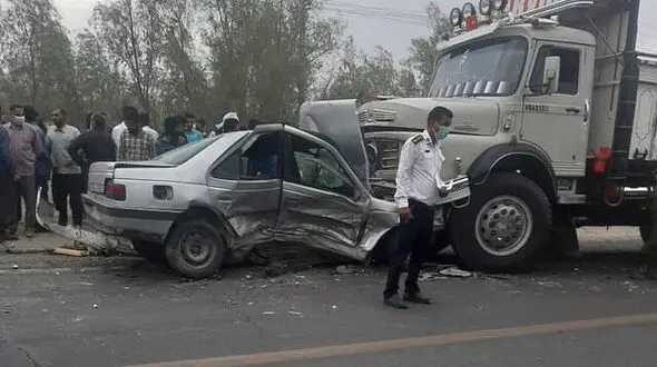 حادثه برای 8 زن و مرد در  بم! + عکس