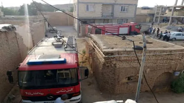 کودک بازیگوش خانه را به آتش کشید / در شهرکرد رخ داد
