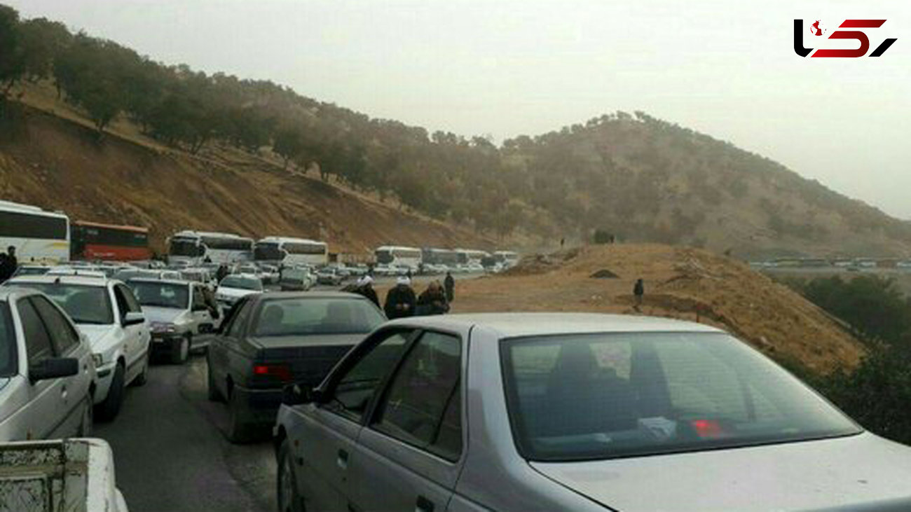 ترافیک نیمه سنگین در مسیرهای برگشت زائرین اربعین حسینی