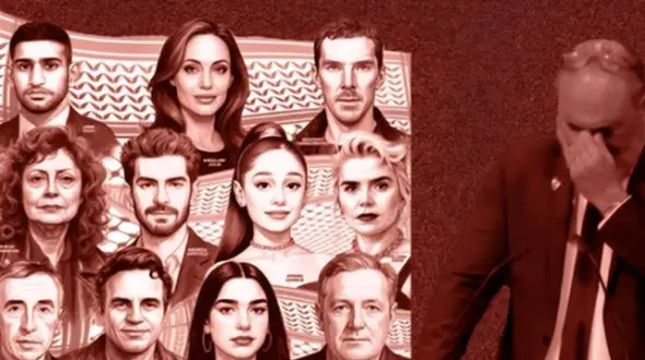 بازیگران سرشناس و مطرح هالیوود علیه حمید فرخ‌نژاد+فیلم