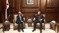 دیدار سفیر ایران با وزیر کشور سوریه