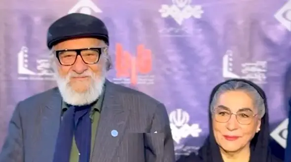 فیلم داریوش ارجمند و همسرش/ با آهنگ بهار بیاد عشق و بیارش دست تو دست چه ژستی گرفتن!